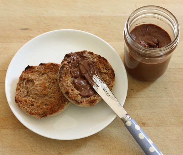 Better than store-bought: Homemade chocolate-almond spread. | writes4food