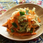 chicken salad with carrot and fennel | writes4food.com