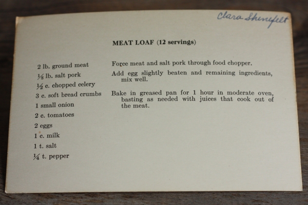 meatloaf recipe #writes4food