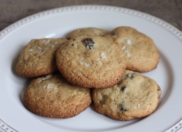 best salted chocolate chip cookie recipe | writes4food.com