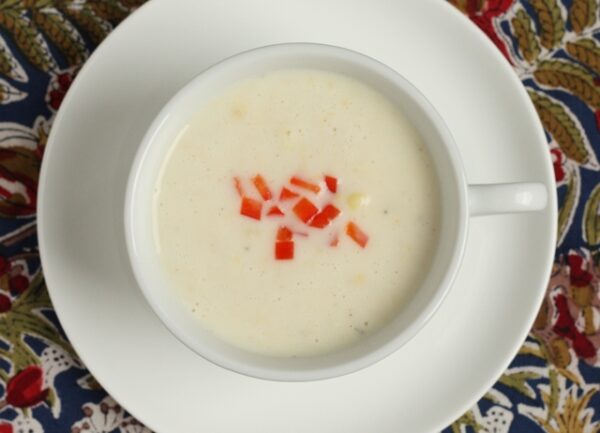 creamy corn soup recipe | writes4food.com