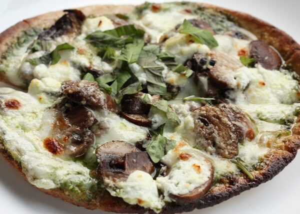 mushroom and 3-cheese pizza recipe | writes4food.com