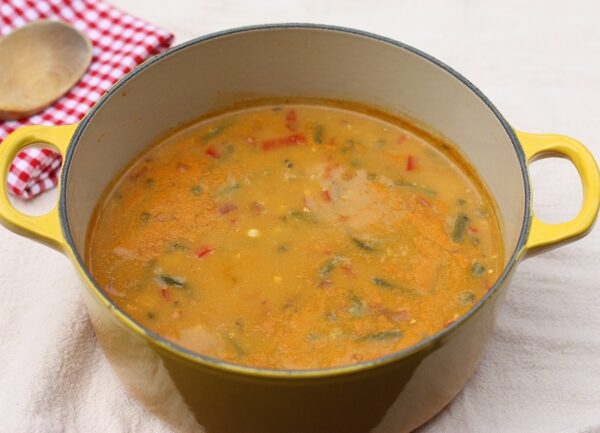 recipe for low-fat, low-calorie vegetable soup