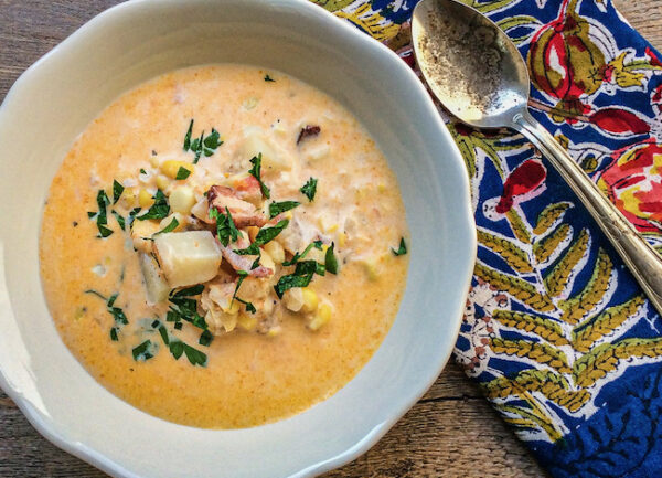 recipe for corn and potato chowder soup